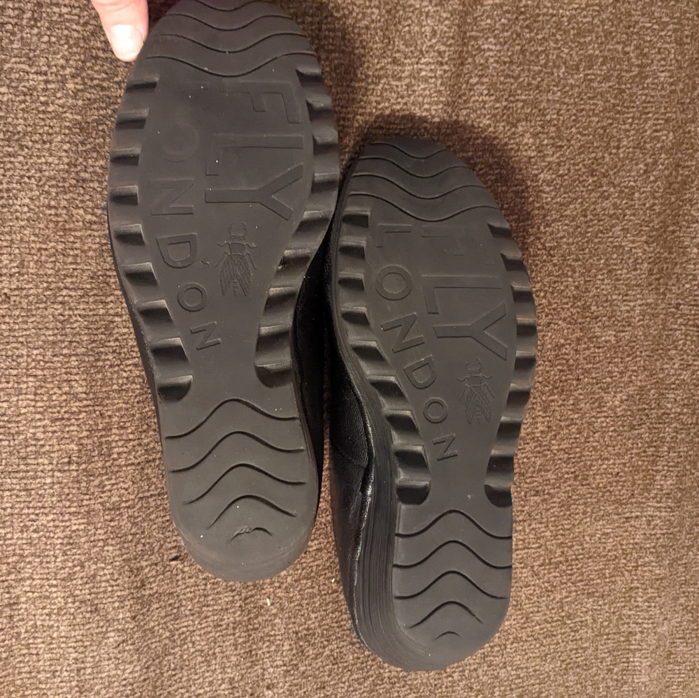 Fly London 'Yaz' slip on wedge platform shoes - Picture 7 of 12